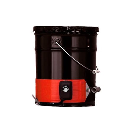 Briskheat BriskHeat Silicone Rubber Pail Heater For 5 Gallon Steel Pail, 50-425F, 120V DHCS10